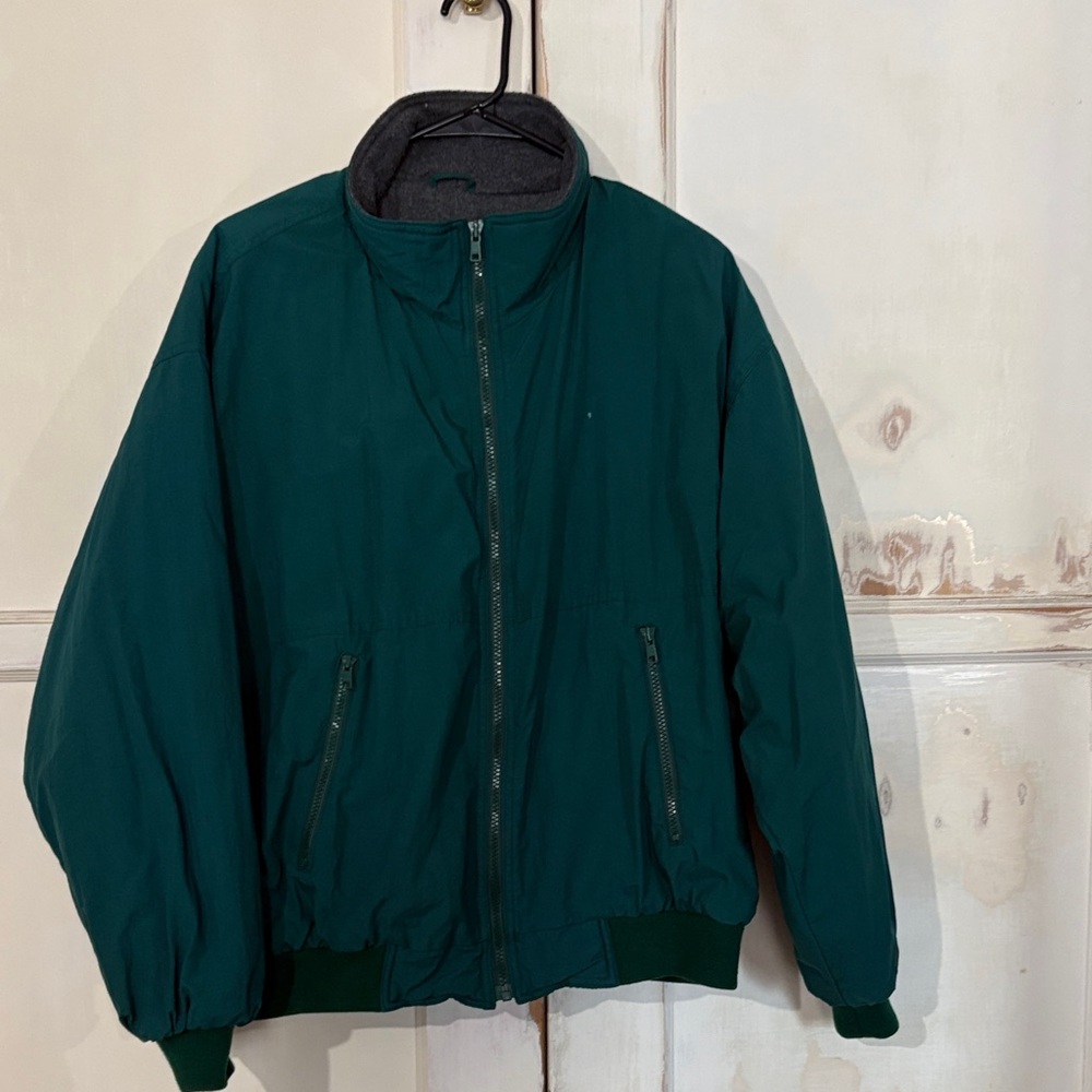 Men's Dark Teal Windbreaker Jacket